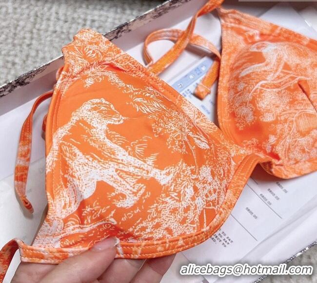 ​Famous Brand Dior Swimwear Fluorescent 0214 Orange 2023