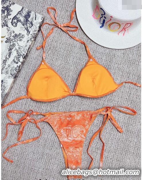 ​Famous Brand Dior Swimwear Fluorescent 0214 Orange 2023