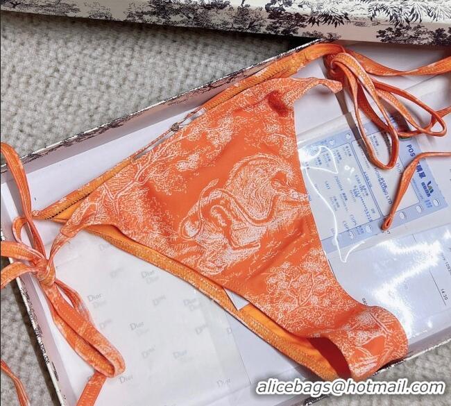 ​Famous Brand Dior Swimwear Fluorescent 0214 Orange 2023