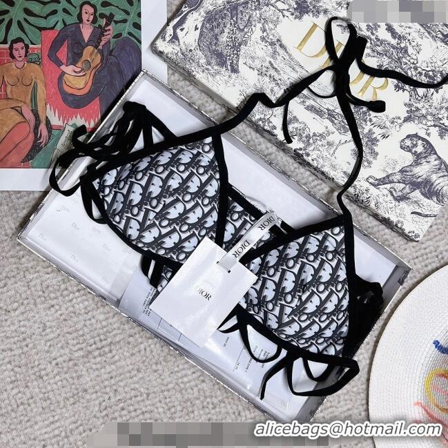 ​Promotional Dior Oblique Swimwear 0214 Black/Grey/White 2023