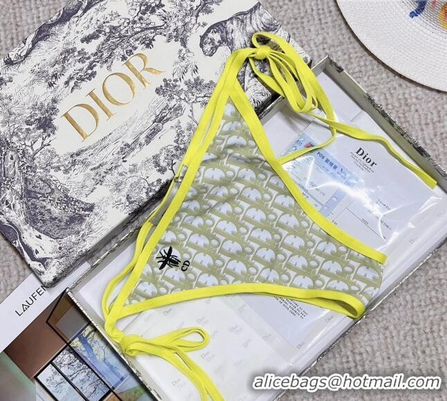 Super Quality Dior Oblique Swimwear 021427 Yellow 2023