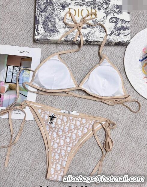 ​Hot Sell Cheap Dior Oblique Swimwear 021429 Beige 2023