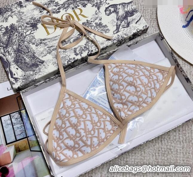 ​Hot Sell Cheap Dior Oblique Swimwear 021429 Beige 2023