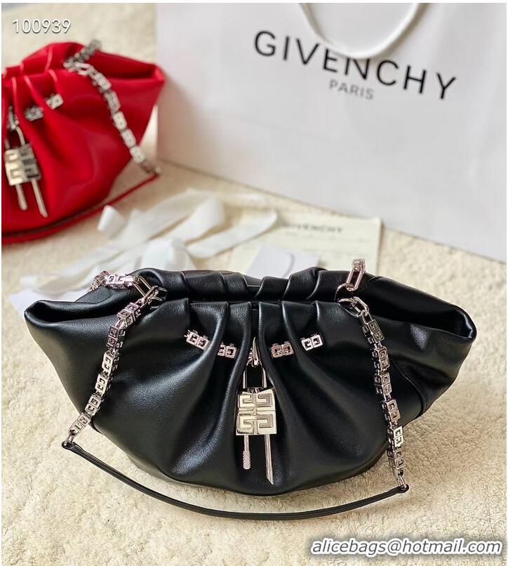 Inexpensive Givenchy Grained Original Calfskin Small 32991 Black