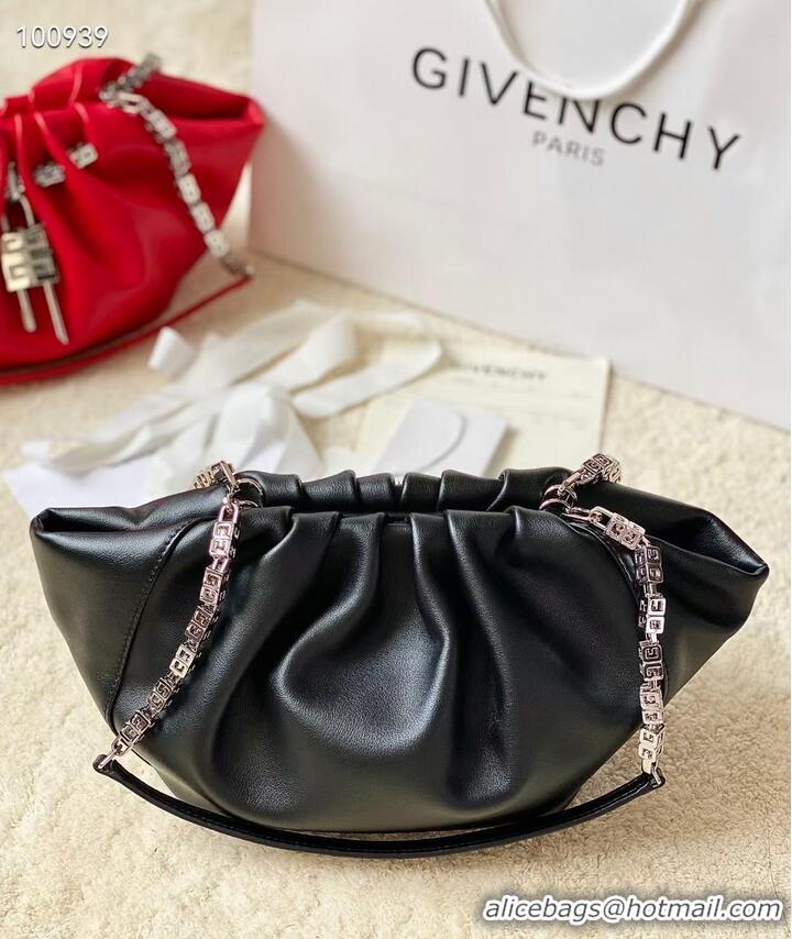 Inexpensive Givenchy Grained Original Calfskin Small 32991 Black