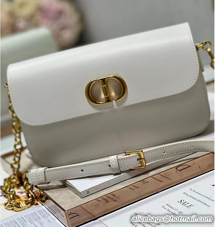 Promotional Dior 30 MONTAIGNE AVENUE BAG Dusty Box Calfskin M9260 Ivory