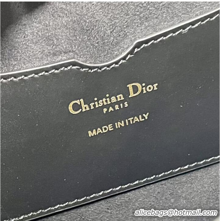 Super Quality Dior 30 MONTAIGNE AVENUE BAG Dusty Box Calfskin M9260 BLACK