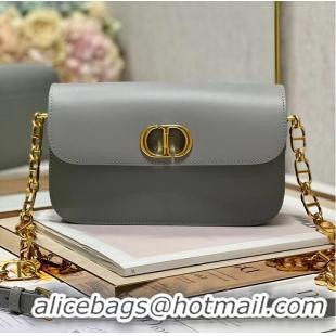 Promotional Dior 30 MONTAIGNE AVENUE BAG Dusty Box Calfskin M9260 Ethereal Gray