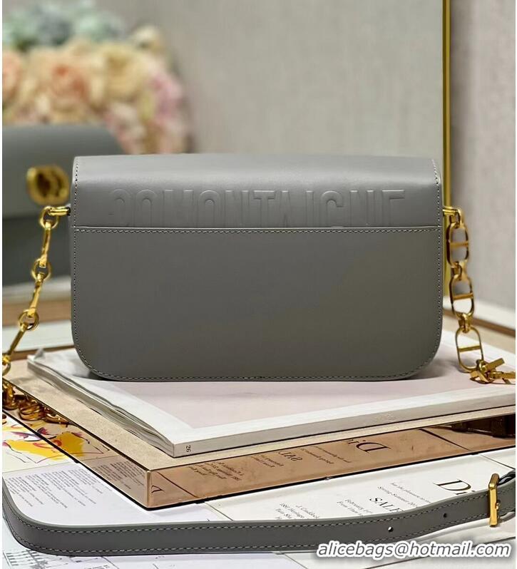 Promotional Dior 30 MONTAIGNE AVENUE BAG Dusty Box Calfskin M9260 Ethereal Gray