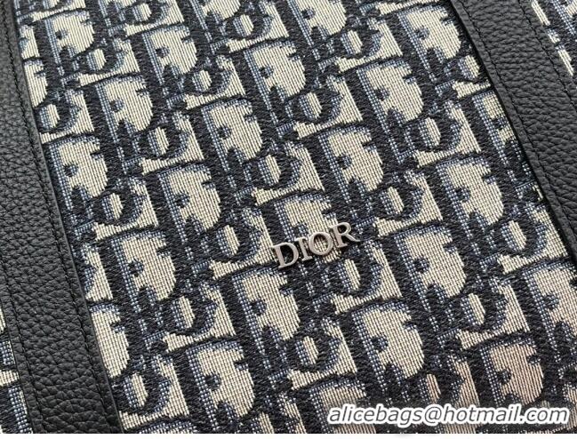 Buy Inexpensive Dior Lingot 50 Travel Duffle Bag in Beige and Black Dior Oblique Jacquard CD3060 2023