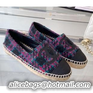 Most Popular Chanel Tweed Espadrilles Pink 1229116