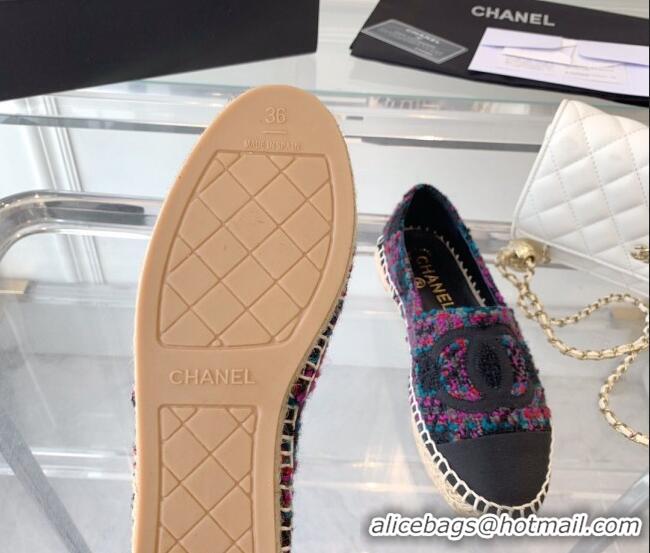 Most Popular Chanel Tweed Espadrilles Pink 1229116