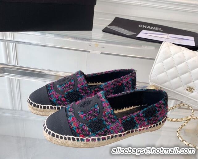 Most Popular Chanel Tweed Espadrilles Pink 1229116