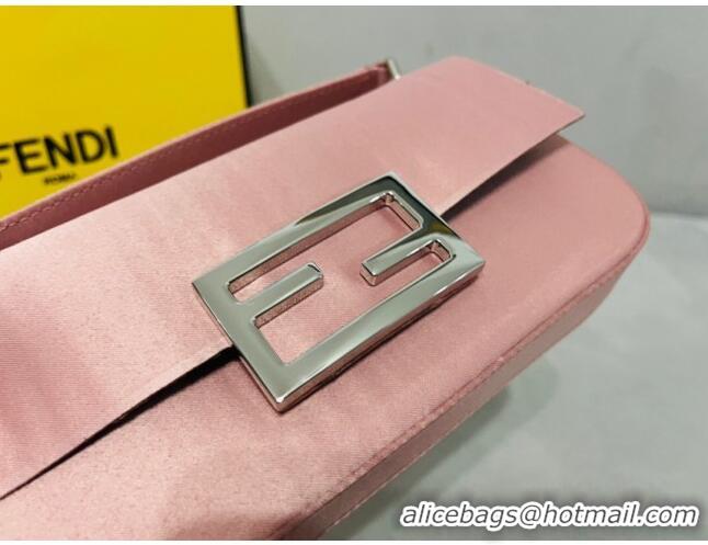 Grade Design Fendi Baguette Mini Satin Bag 0108 Pink 2023