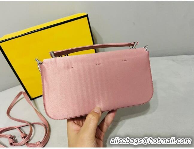 Grade Design Fendi Baguette Mini Satin Bag 0108 Pink 2023