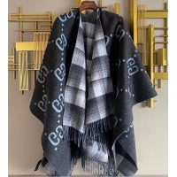 New Fashion Gucci Reversible GG Wool Cape G553118