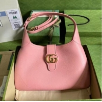 Top Grade Gucci Aphrodite medium shoulder bag 726274 Light pink