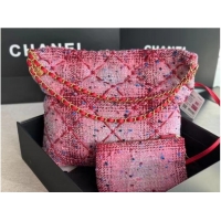 Classic Specials CHANEL 22 HANDBAG AS3260 pink