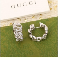 Good Taste Gucci Earrings CE10100 Silver