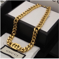 Popular Style Gucci Necklace CE10530 Gold