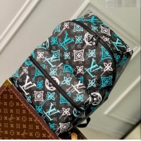 Good Quality Louis Vuitton Discovery Backpack in LV Graffiti Green Monogram Eclipse Canvas M21395 2022