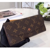 Good Product Louis Vuitton Emilie Wallet M60697 Monogram Canvas/Brown 2022