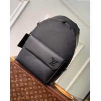 Good Product Louis Vuitton TAKEOFF Backpack in Griany Calfskin M21362 Grey 2023