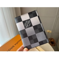 Trendy Design Louis Vuitton Damier Graphite Giant Passport Cover 0106 Grey 2023