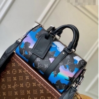 Grade Quality Louis Vuitton Keepall 25 Bag in Sunrise Monogram Eclipse Canvas M21430 2023