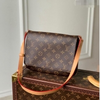 Well Crafted Louis Vuitton Monogram Canvas Vintage Boulogne Crossbody Bag M51275 Nude 2022