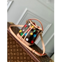 Promotional Louis Vuitton LV X YK Nano Noé Bucket Bag in Monogram Dots print Canvas M81863 2023