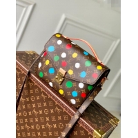 Good Looking Louis Vuitton LV X YK Pochette Métis in Monogram Dots print Canvas M46384 2023