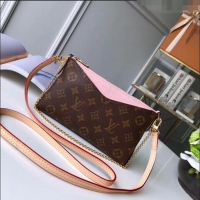 Good Product Louis Vuitton Pallas Clutch with Chain in Monogram Canvas M41638 Light Pink 2023