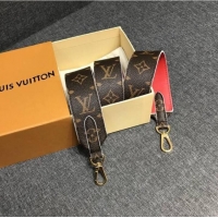 Good Taste Louis Vuitton Monogram Canvas Strap 97CM Red Jo2284M20