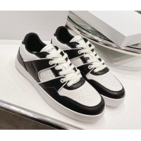 Low Price Celine CT-04 Trainer Low Lace-up Sneakers in Calfskin Black/White 020729