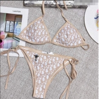 ​Hot Sell Cheap Dior Oblique Swimwear 021429 Beige 2023