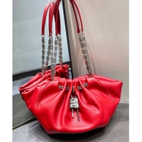 Top Quality Givenchy Grained Original Calfskin Small 32991 Red