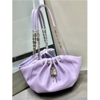 Reasonable Price Givenchy Grained Original Calfskin Small 32991 Lavender