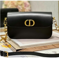 Super Quality Dior 30 MONTAIGNE AVENUE BAG Dusty Box Calfskin M9260 BLACK