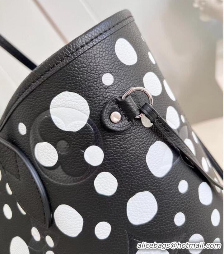 Top Quality Louis Vuitton LV x YK Neverfull MM M46390 BLACK