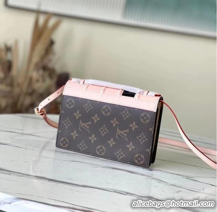 Buy Discount Louis Vuitton LV Book Chain Wallet M81830 pink