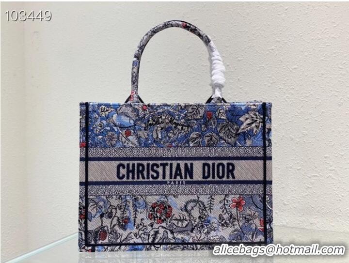 Promotional MEDIUM DIOR BOOK TOTE Embroidery M1296Z