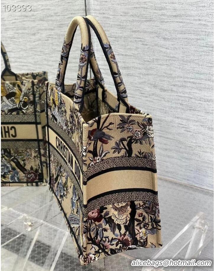 Top Quality MEDIUM DIOR BOOK TOTE Embroidery M1296Z-31