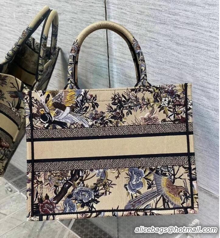 Top Quality MEDIUM DIOR BOOK TOTE Embroidery M1296Z-31