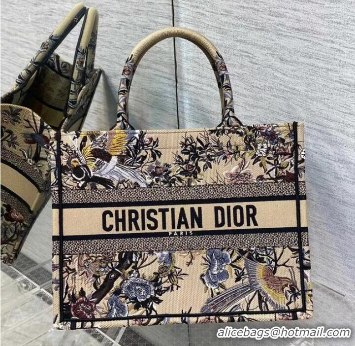 Top Quality MEDIUM DIOR BOOK TOTE Embroidery M1296Z-31