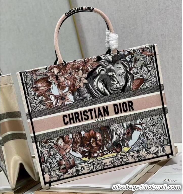 Buy Cheapest MEDIUM DIOR BOOK TOTE Embroidery M1296Z-32