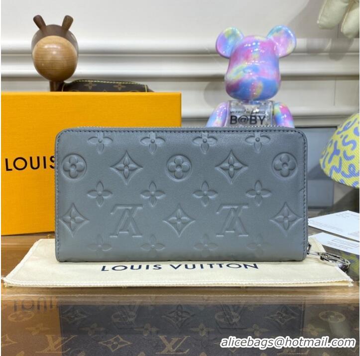 Inexpensive Louis Vuitton ZIPPY WALLET M81510 Anthracite Gray