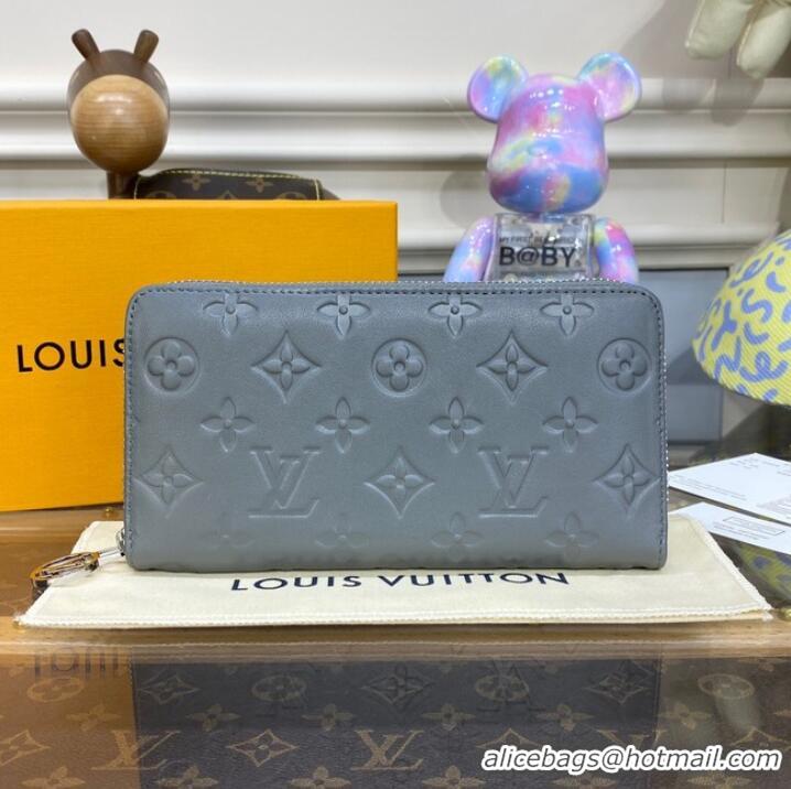 Inexpensive Louis Vuitton ZIPPY WALLET M81510 Anthracite Gray