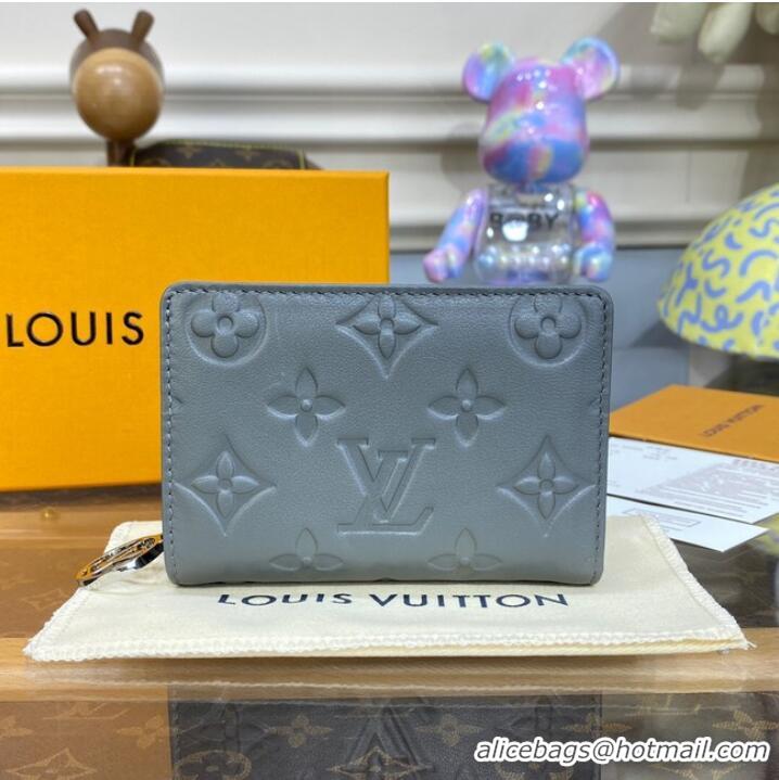 Pretty Style Louis Vuitton LOU WALLET M81599 Anthracite Gray