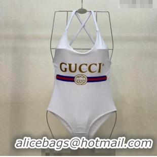 Luxury Discount Gucci Swimwear 021665 White 2023